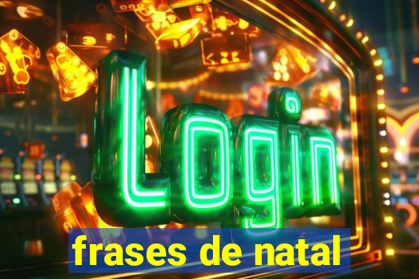 frases de natal